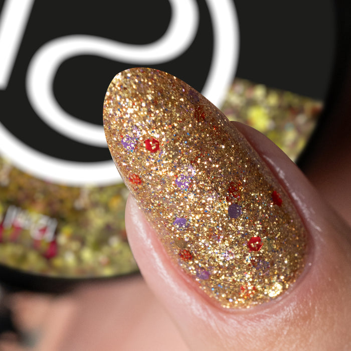 Esmalte em Gel Glitter - Arrasou no brilho