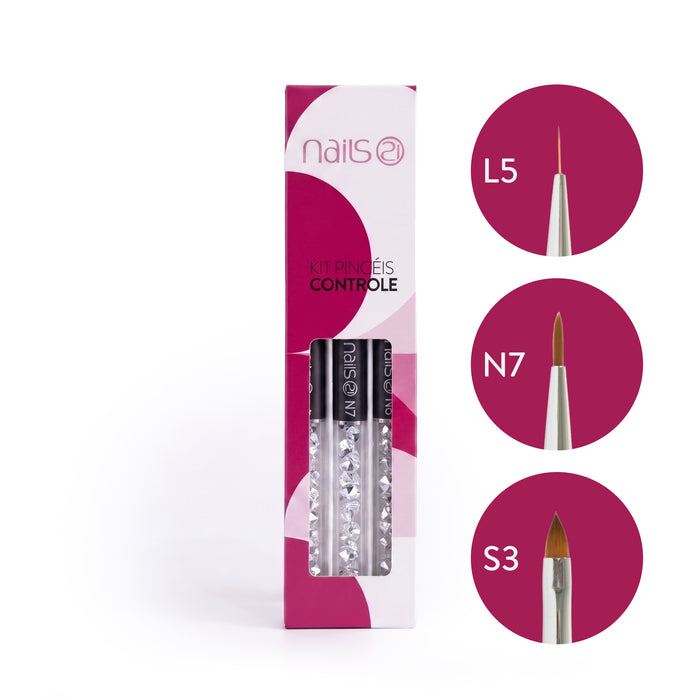 Kit Pincéis Controle