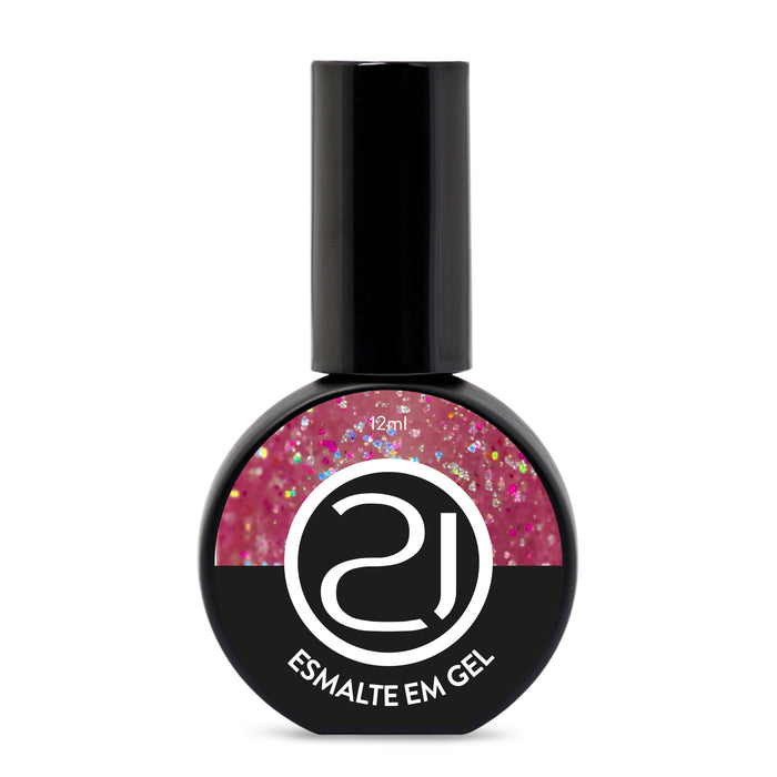 Esmalte em Gel Glitter - Toró de brilhos