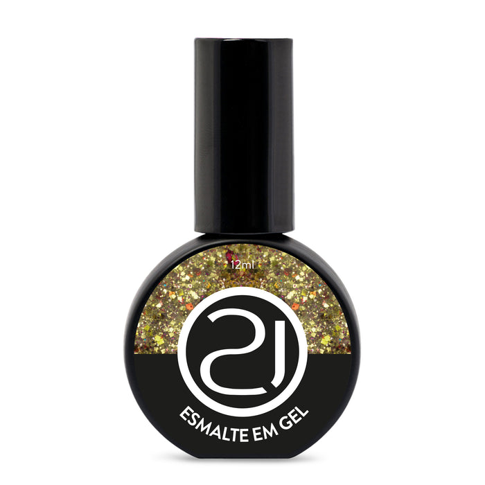 Esmalte em Gel Glitter - Arrasou no brilho