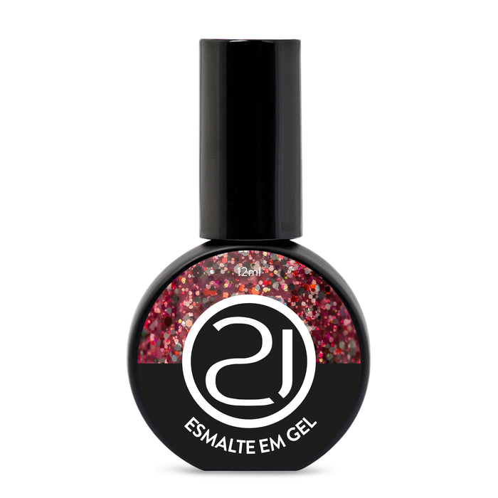 Esmalte em Gel Glitter - To é brilhando aceita